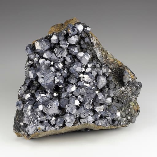 galena crystal view